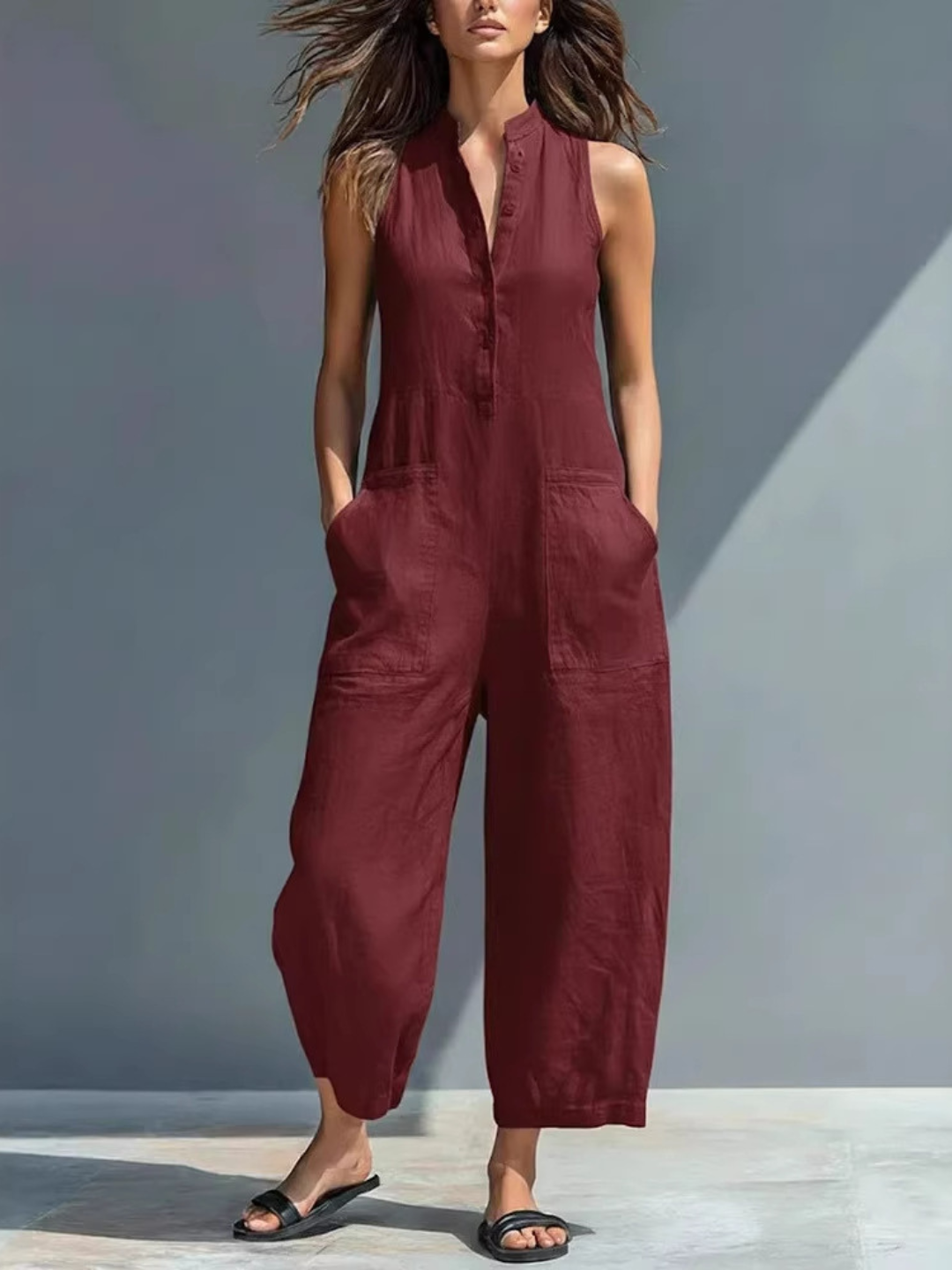 Lucinda Sleeveless Jumpsuit
