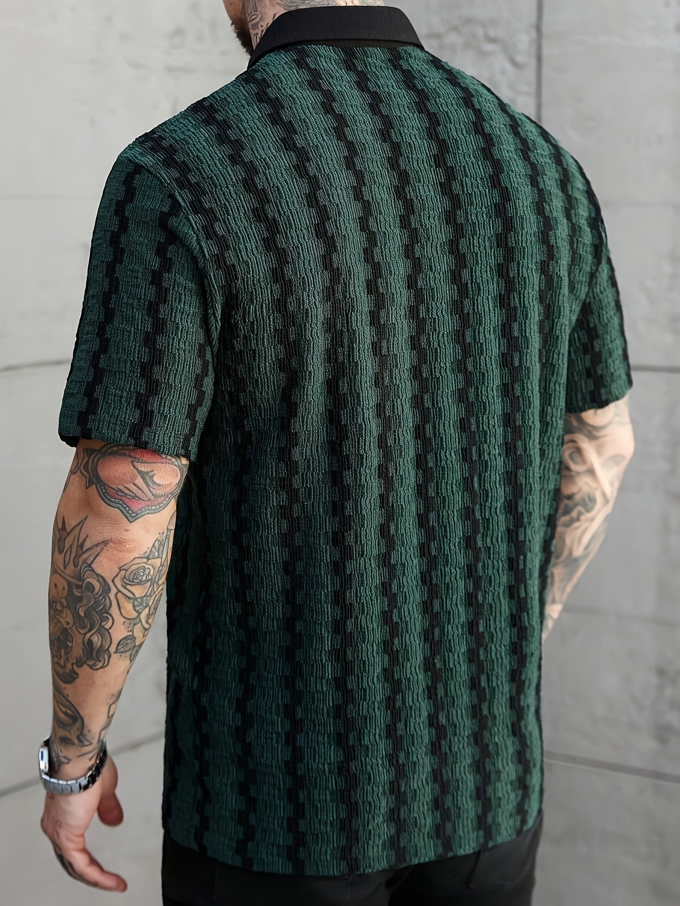 Montieri Jacquard Cuban Shirt