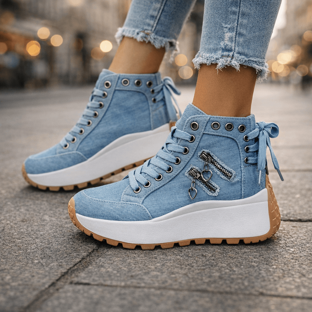 Nana Zapatillas Chunky con Plataforma