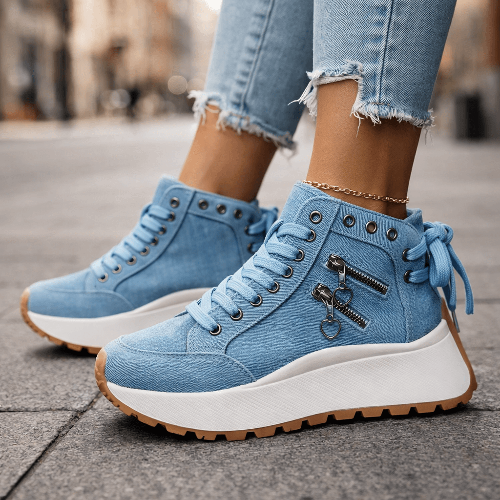 Nana Zapatillas Chunky con Plataforma