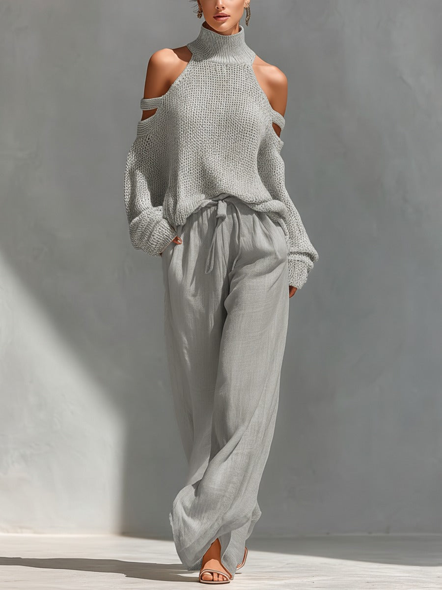 Tonal Knit Coord Set