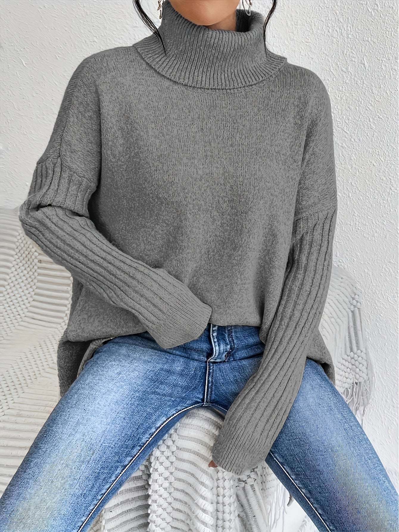 Oliardi Bella Knit Turtleneck