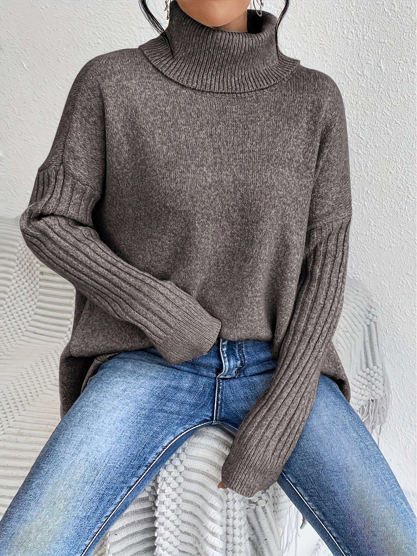 Oliardi Bella Knit Turtleneck