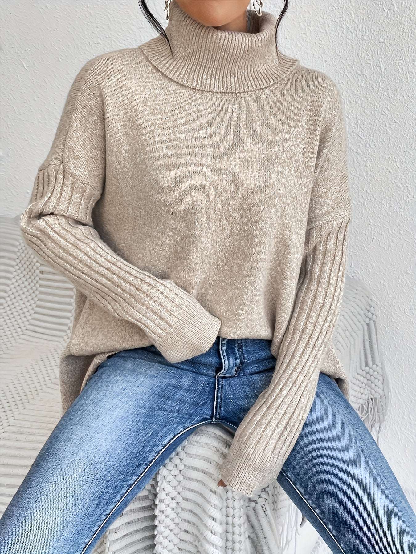 Oliardi Bella Knit Turtleneck