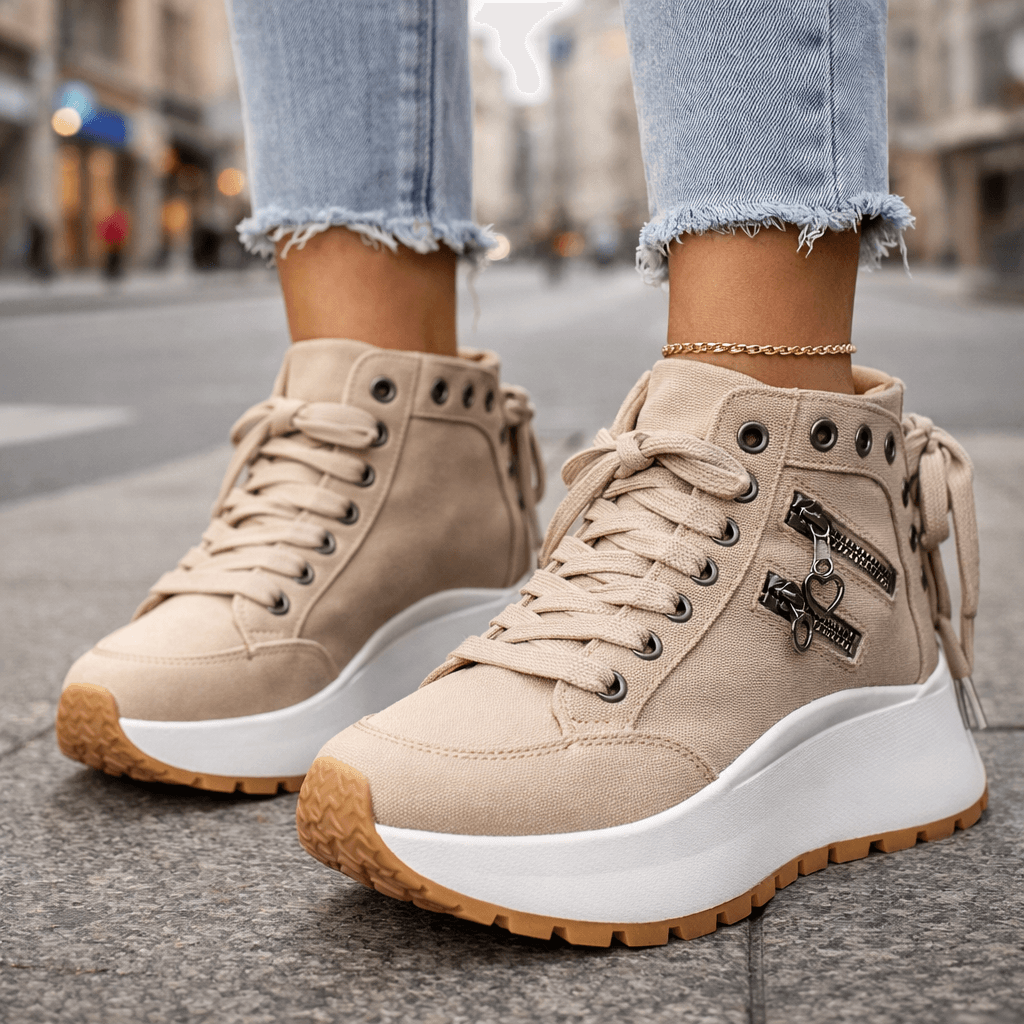 Nana Zapatillas Chunky con Plataforma