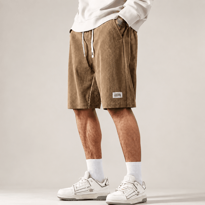 Rivaro Corduroy Relaxed Shorts