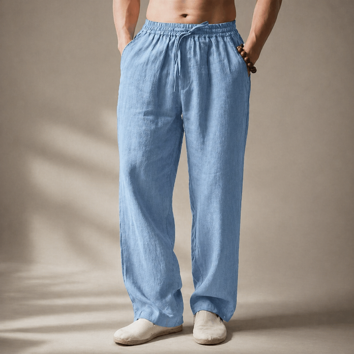 Pantalon en lin relax Valtero