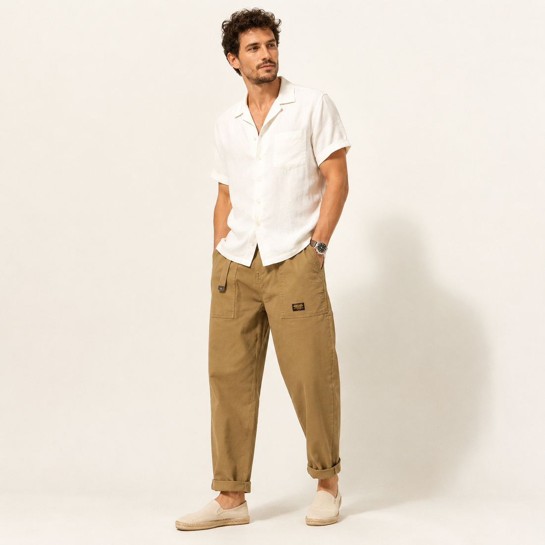 Roviano Relaxed Utility Trousers