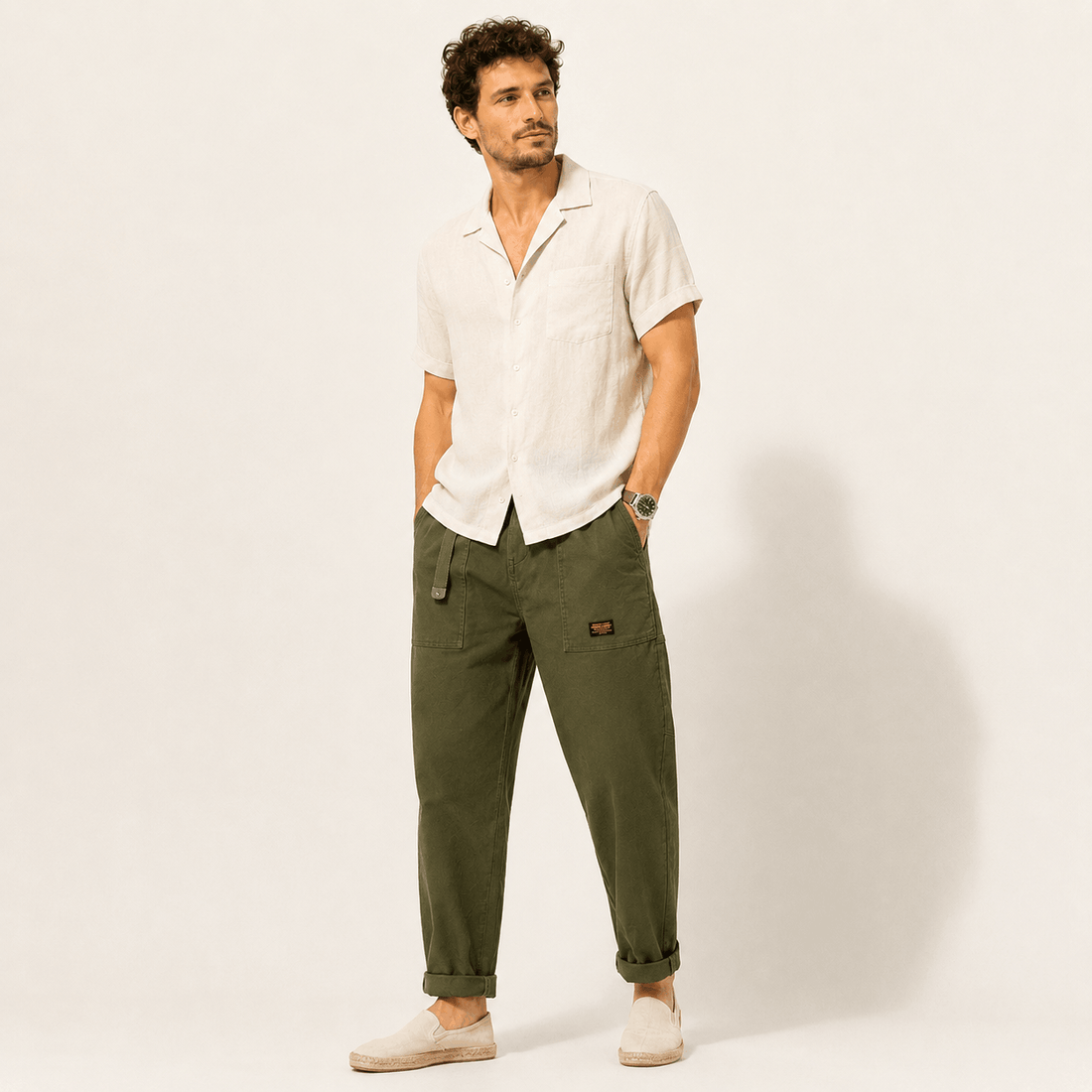 Roviano Relaxed Utility Trousers