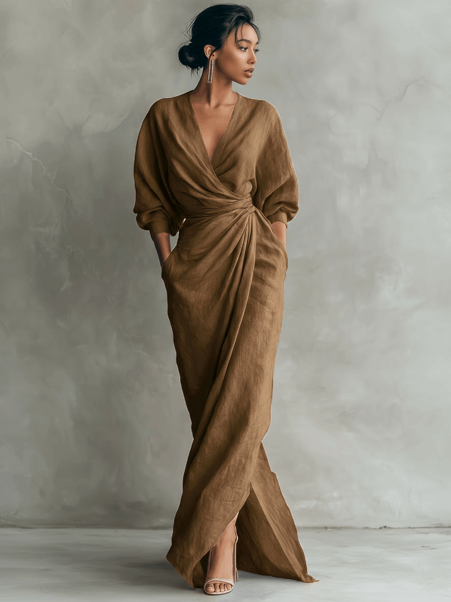 minimalist maxi dress White Backless Summer Maxi Dress, Organic Minimalist Slip Silk Gown, Bohemian Bridesmaid Evening Wear, Natural Goddess-inspired Look