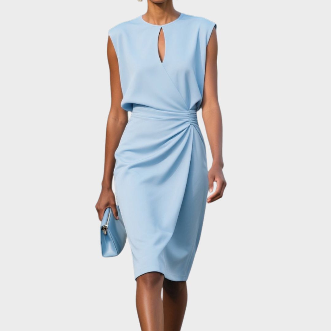 Seraphine Draped Midi Dress
