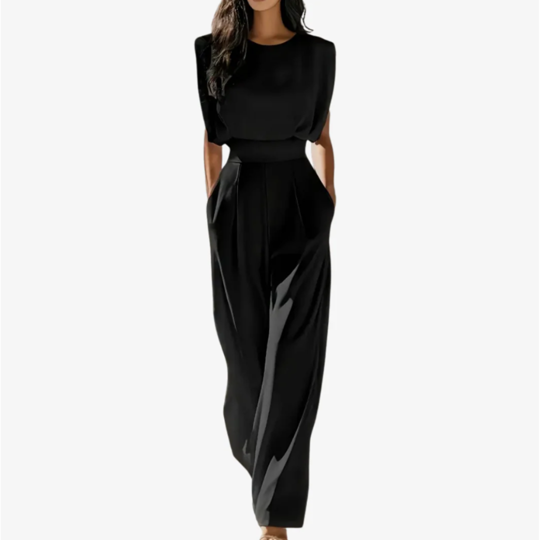Oliardi Aveline Belted Jumpsuit