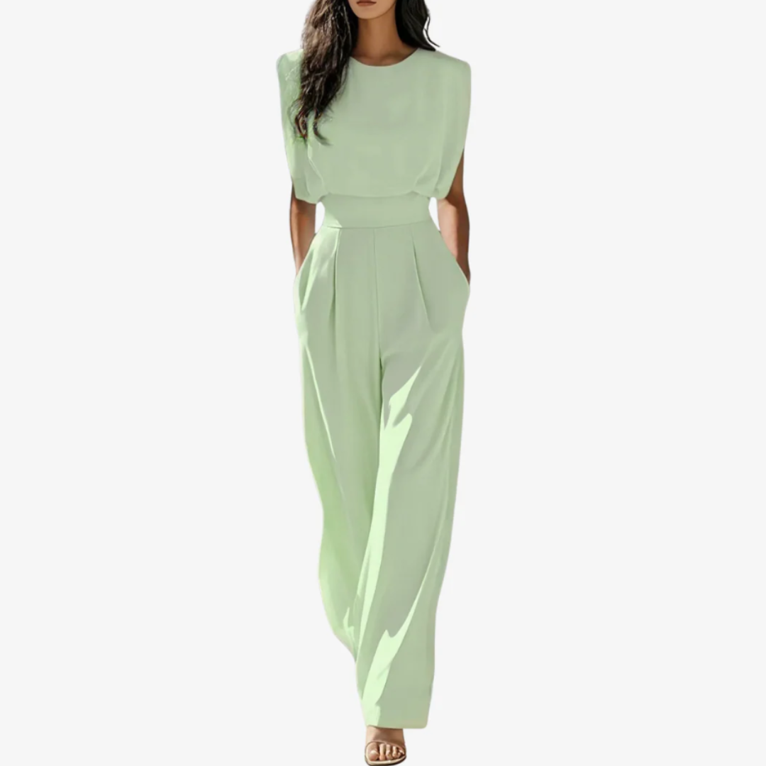 Oliardi Aveline Belted Jumpsuit