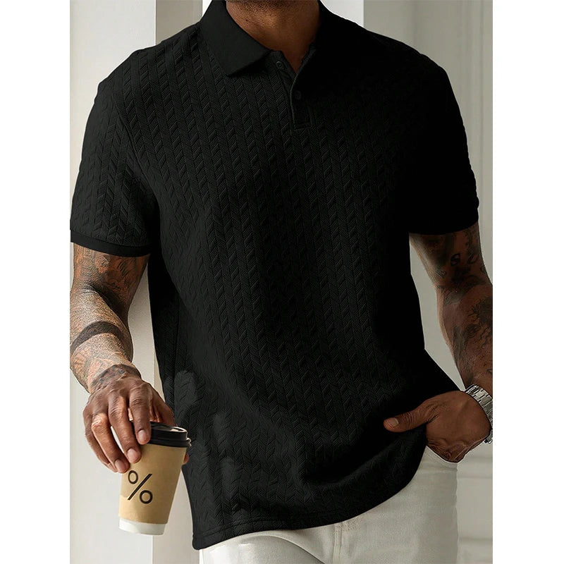 Portofino Textured Knit Polo