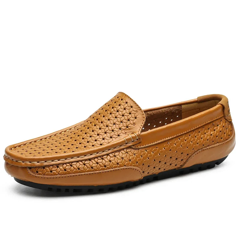 Bellano Woven Driving Loafers