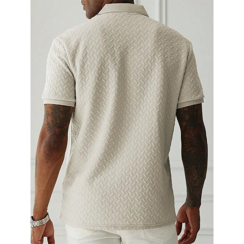 Portofino Textured Knit Polo