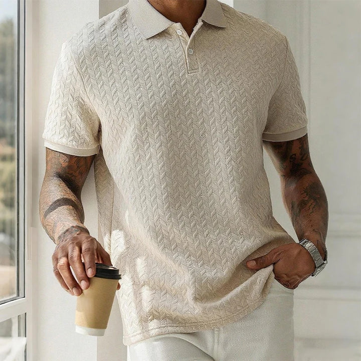 Portofino Textured Knit Polo