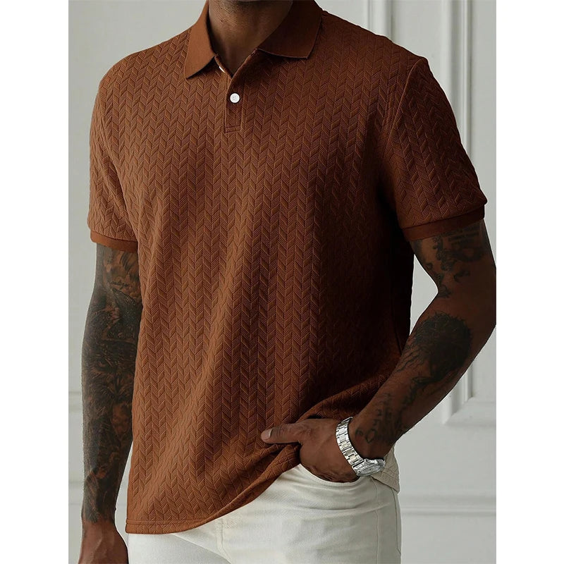 Portofino Textured Knit Polo