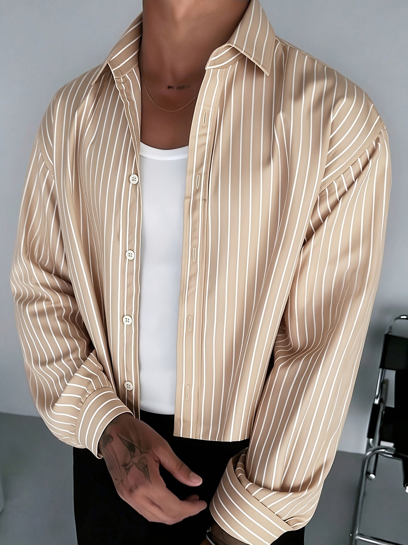 Lorenzo Striped Relaxed Shirt