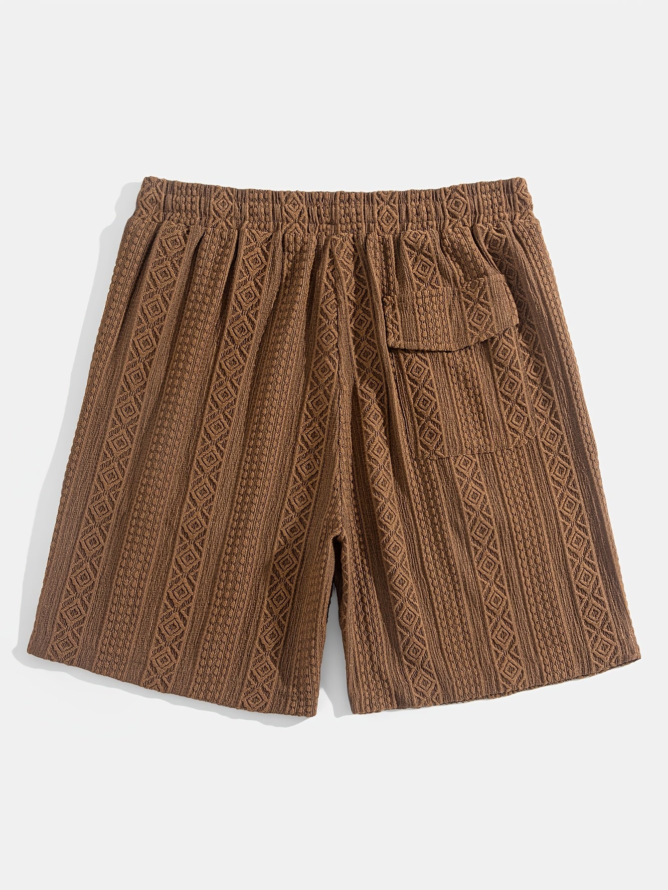 Varenzo Short Bermuda Texturé