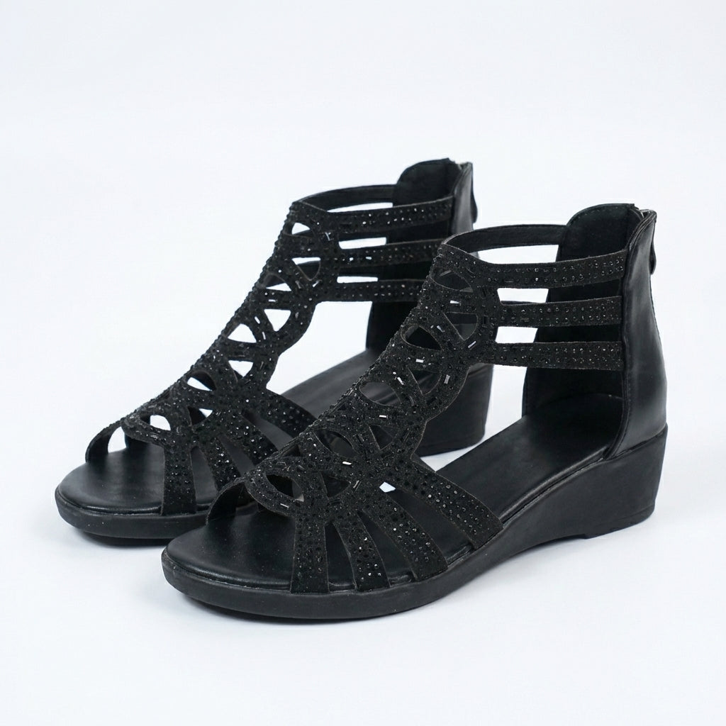Oliardi Jeanette Orthopedic Wedge Sandals