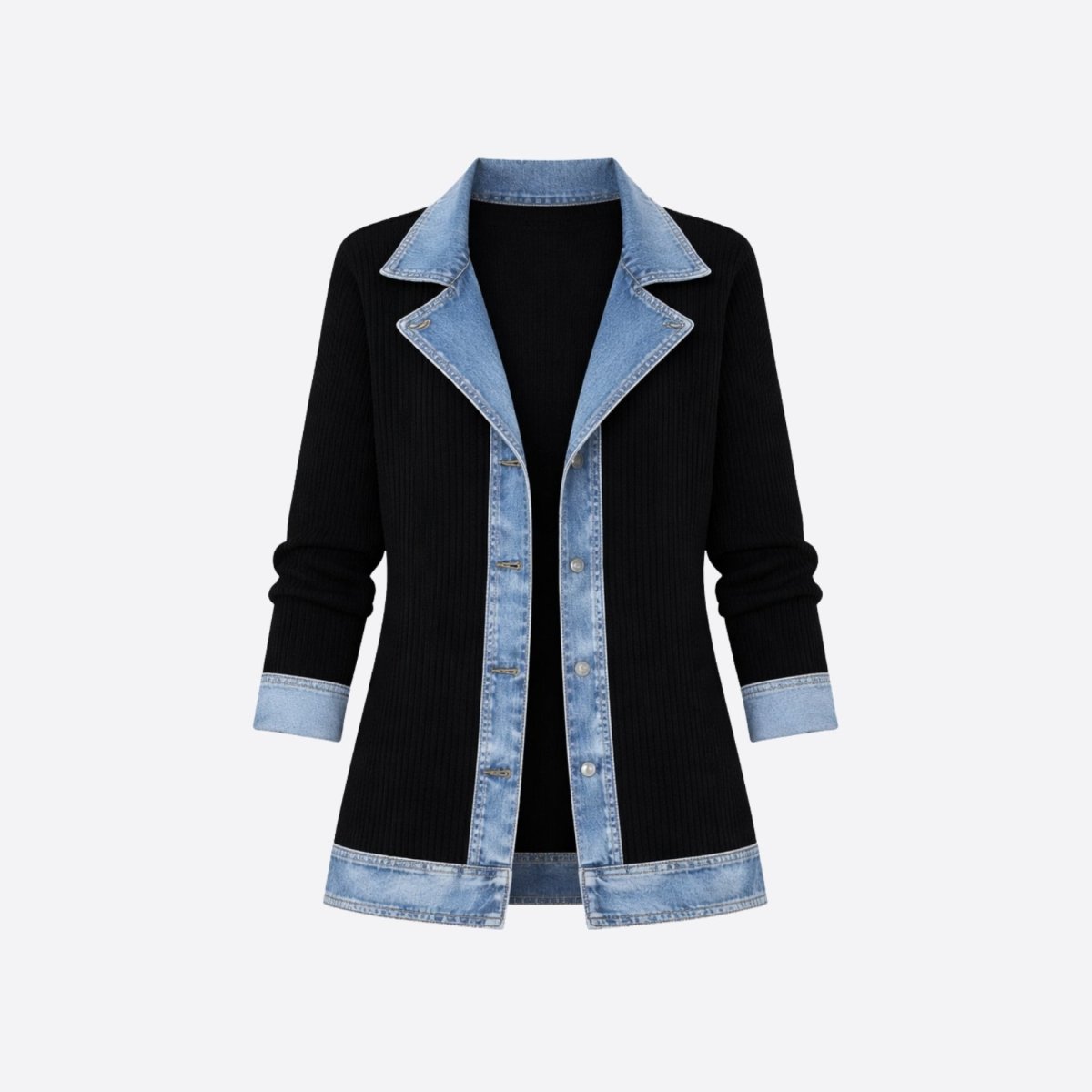 Oliardi Elara Hybrid Knit Cardigan Jacket