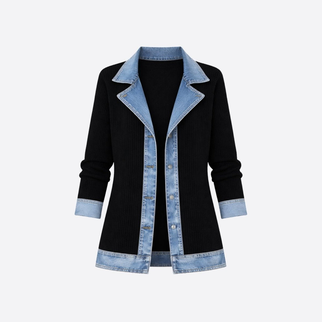 Oliardi Elara Hybrid Knit Cardigan Jacket