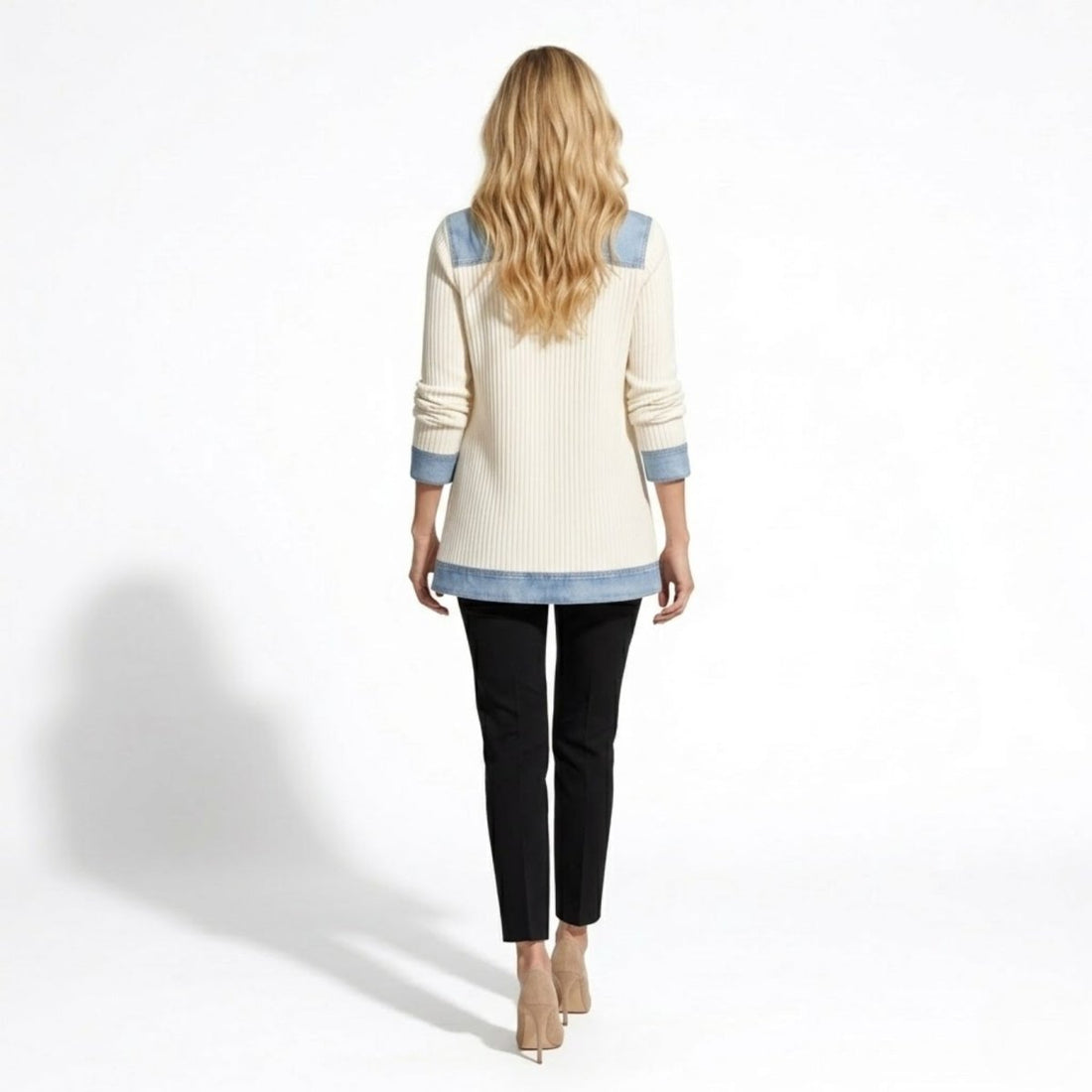 Oliardi Elara Hybrid Knit Cardigan Jacket