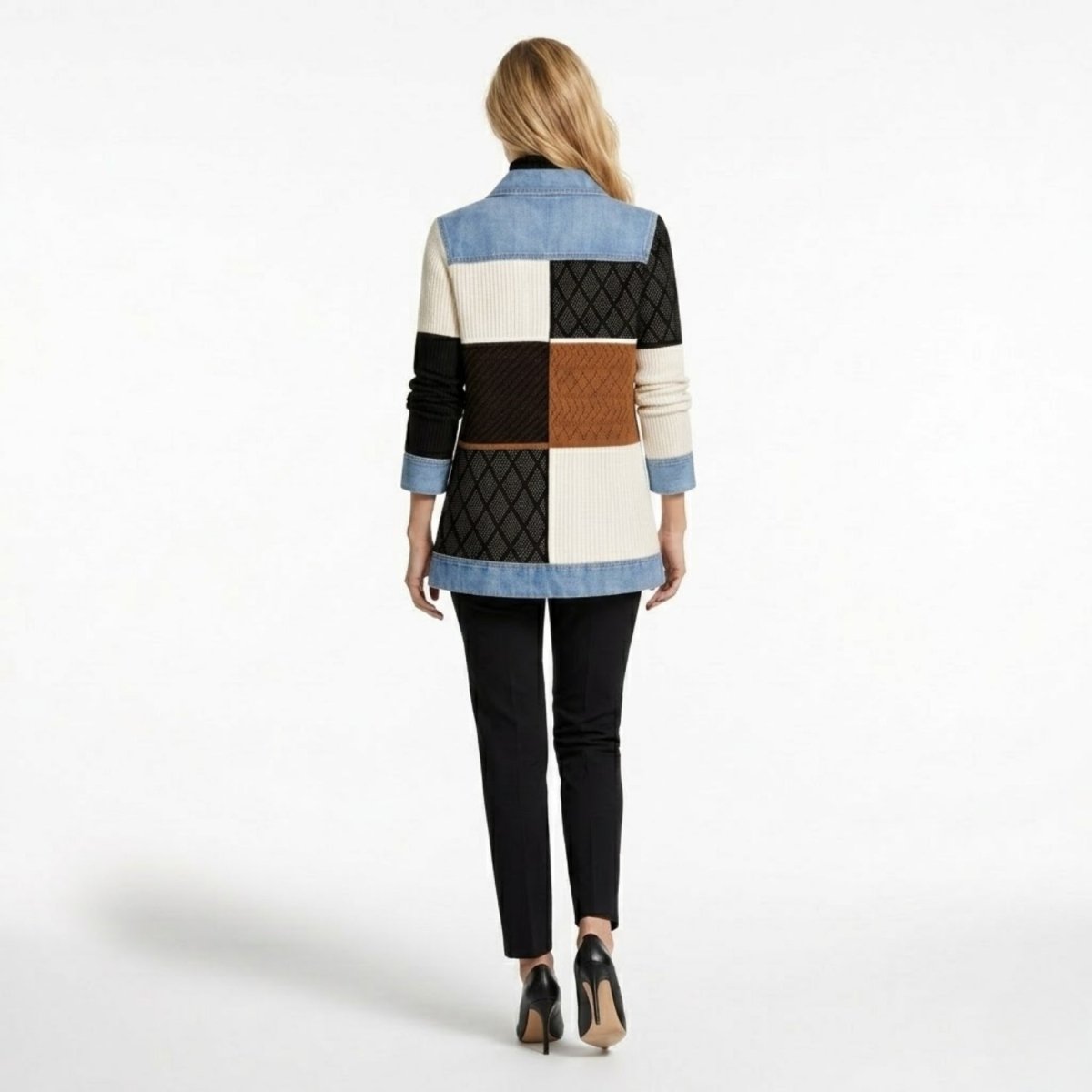 Oliardi Elara Hybrid Knit Cardigan Jacket