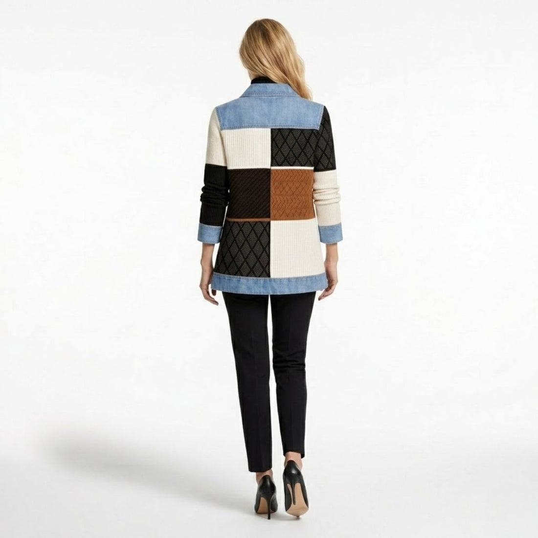 Oliardi Elara Hybrid Knit Cardigan Jacket