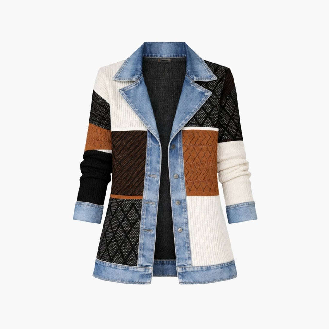 Oliardi Elara Hybrid Knit Cardigan Jacket