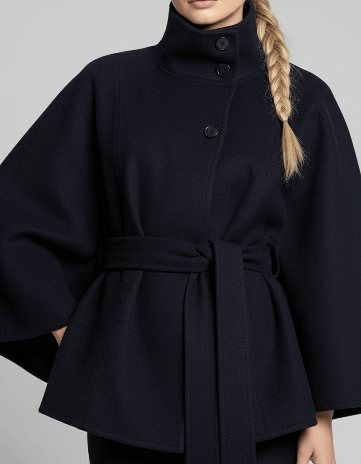 Oliardi Valenza High-Collar Trench Coat