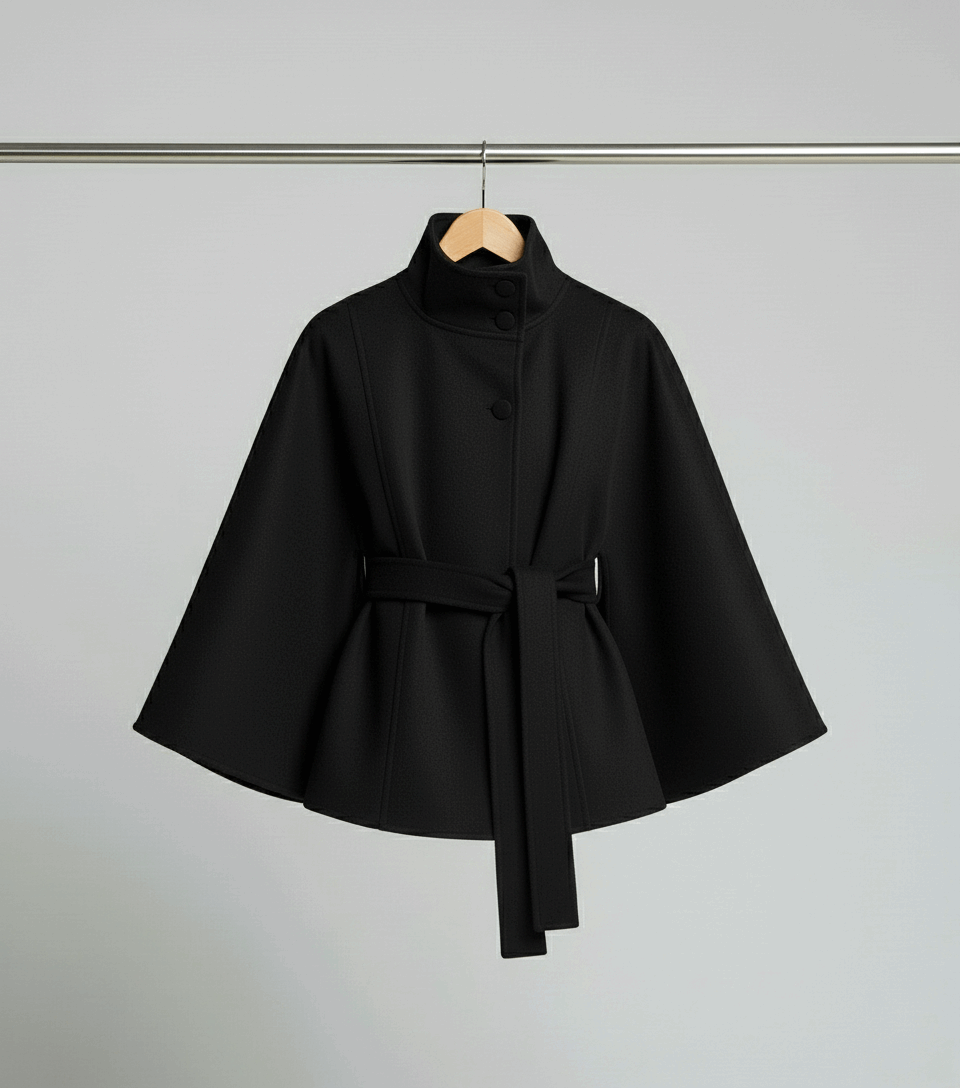 Oliardi Valenza High-Collar Trench Coat
