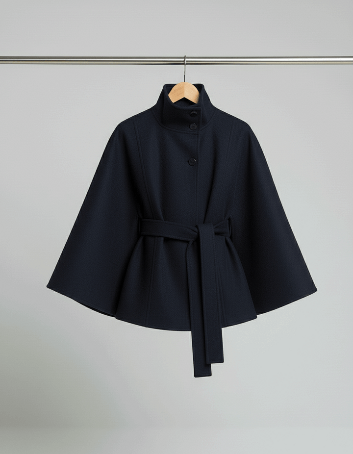 Oliardi Valenza High-Collar Trench Coat